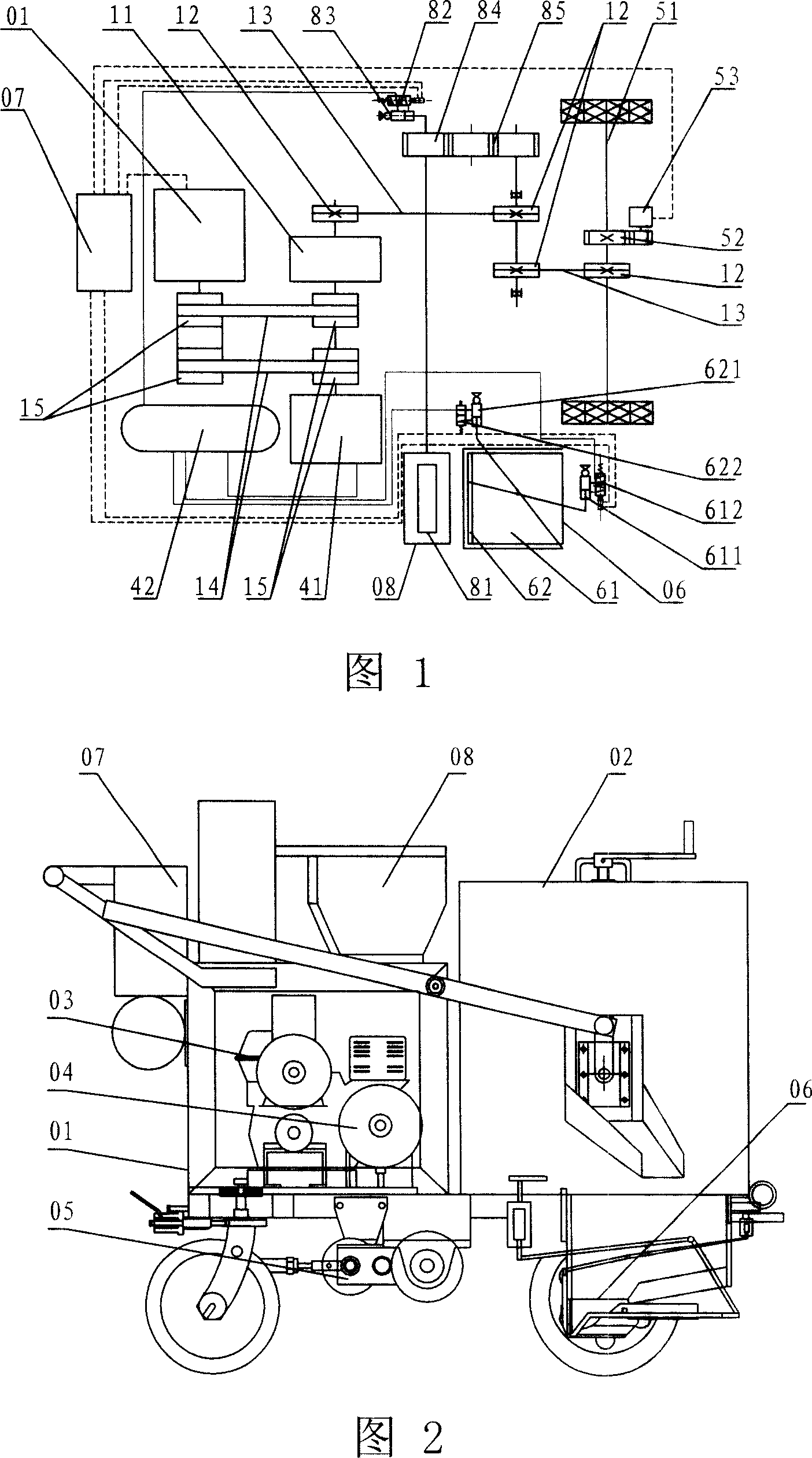 Road guideline scriber