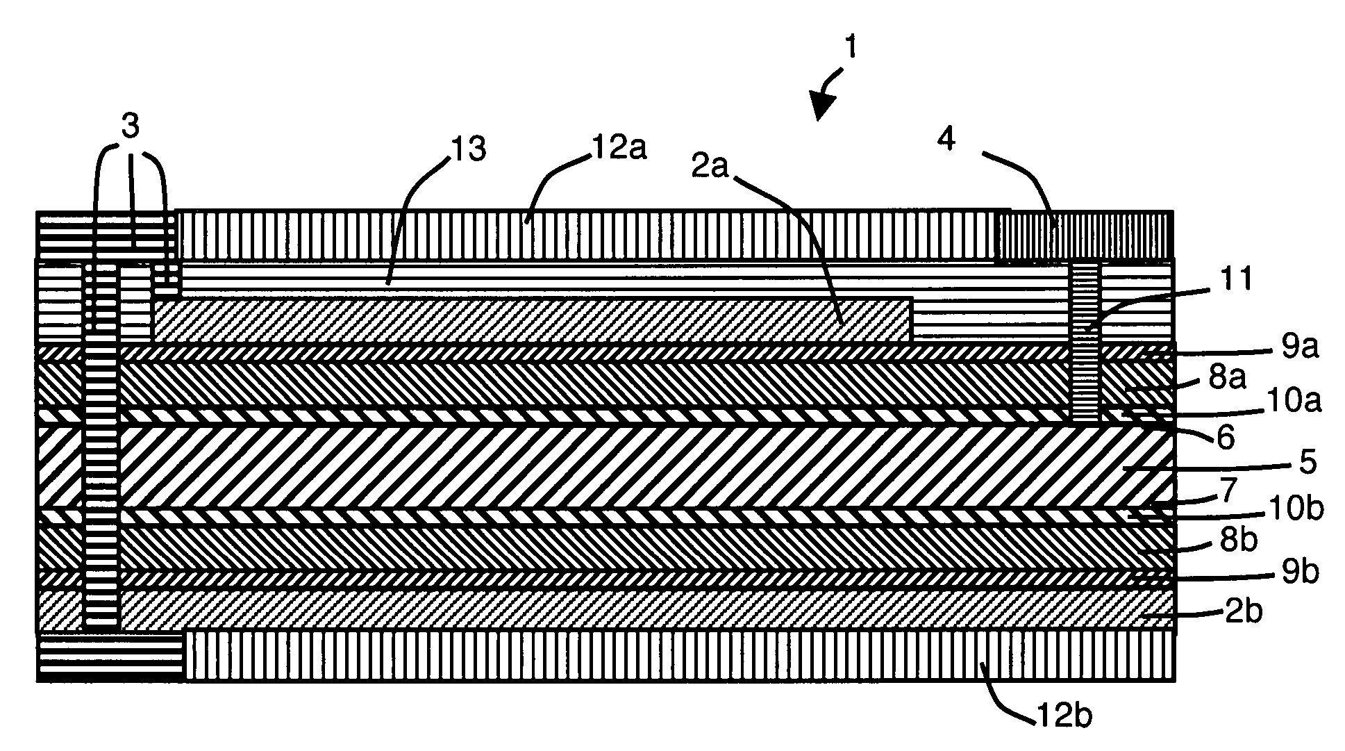 Rectangular Semi-Conducting Support for Microelectronics and Method for Making Same