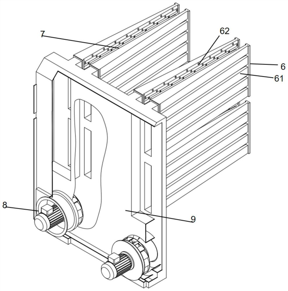 Drying structure and tentering setting machine