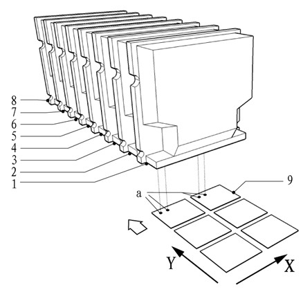 Preparation method for microarray biochip