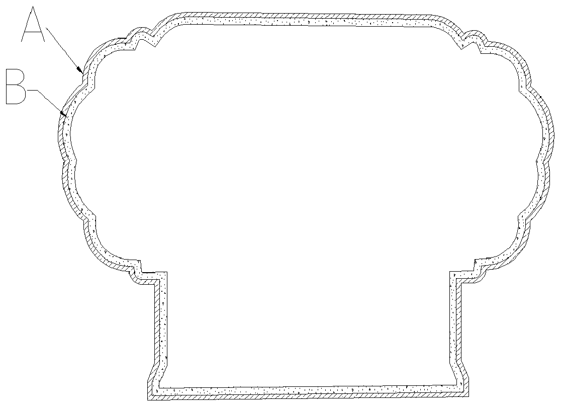 PVC and ASA co-extrusion profile and preparation method thereof