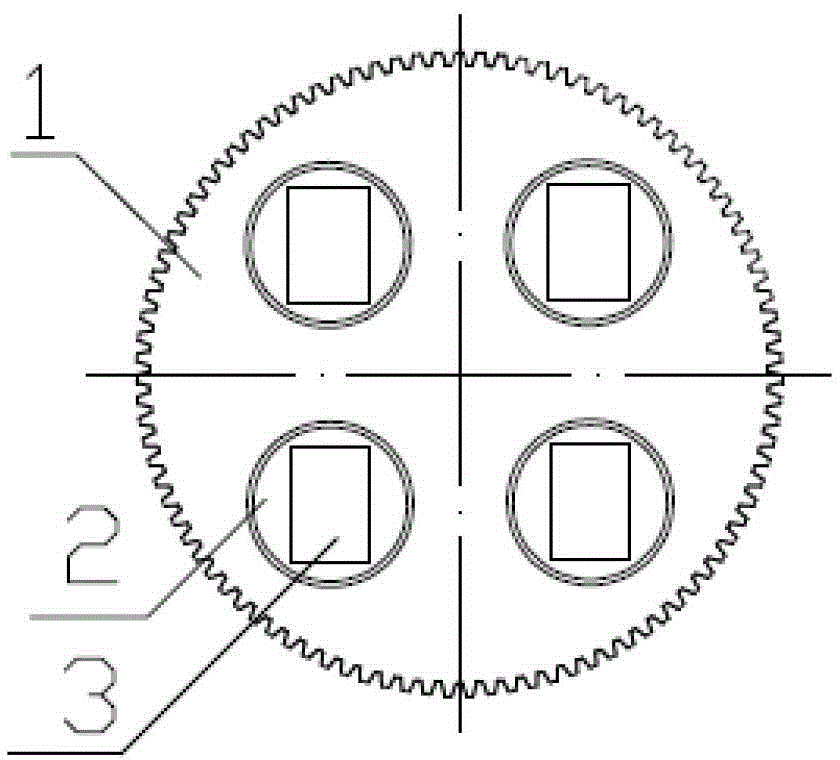 Wandering star wheel