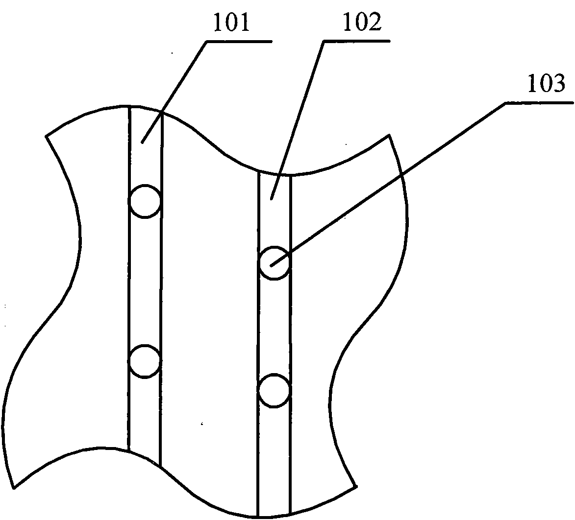 Light and thin LED display screen and LED display system