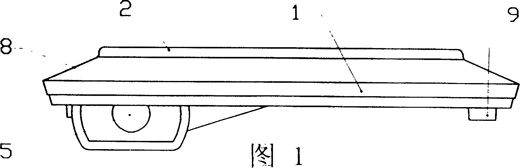 Integrated cleanable burning plate for gas stove