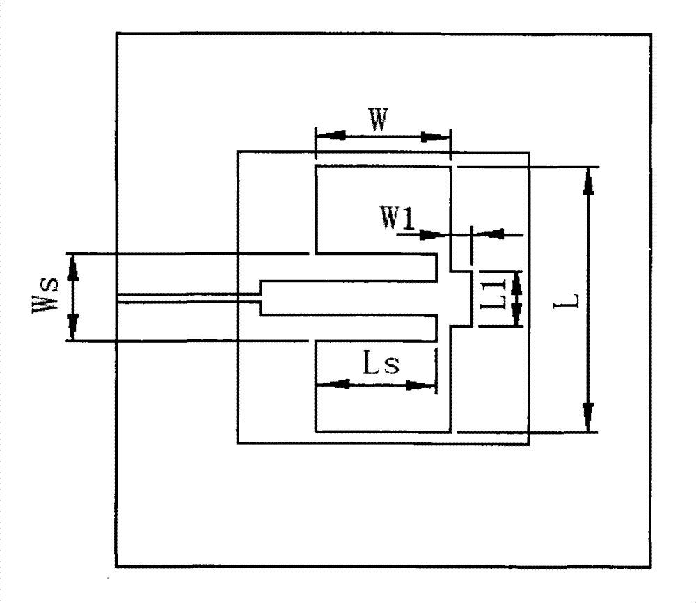 Wideband single layer microstrip patch antenna