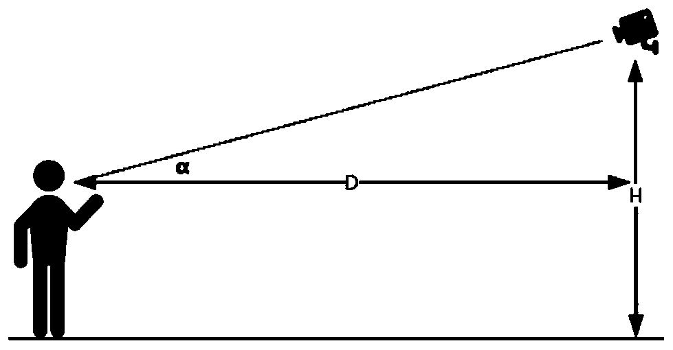 Passenger flow statistics goods shelf regularization method based on face identity recognition