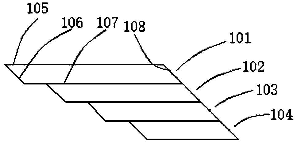 Multi-channel parallel light path compression assembly and receiving optical member thereof