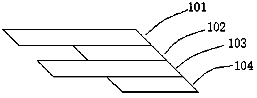 Multi-channel parallel light path compression assembly and receiving optical member thereof