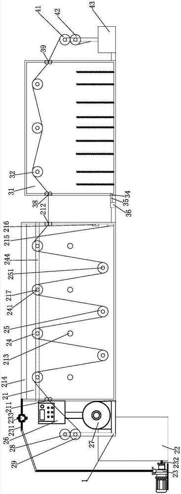 Waterproof fabric water-washing and drying method