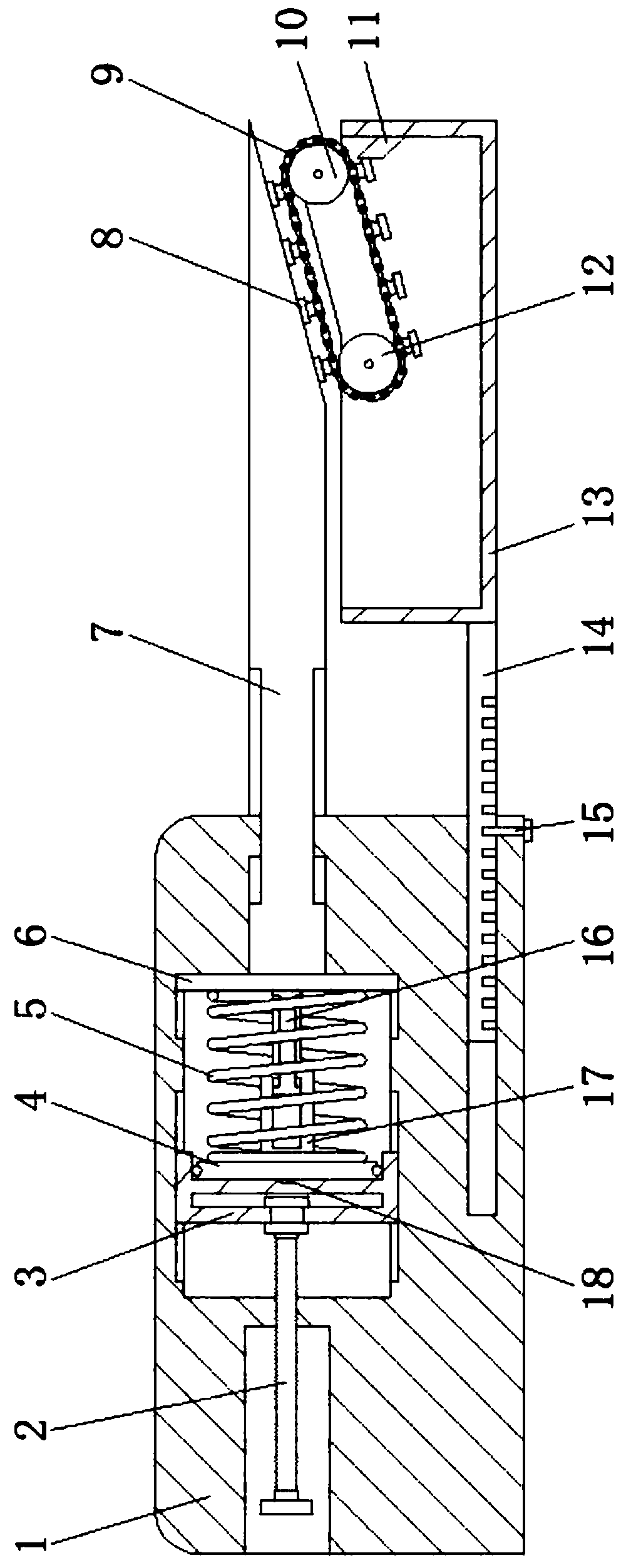 An ink scraper for convenient ink collection