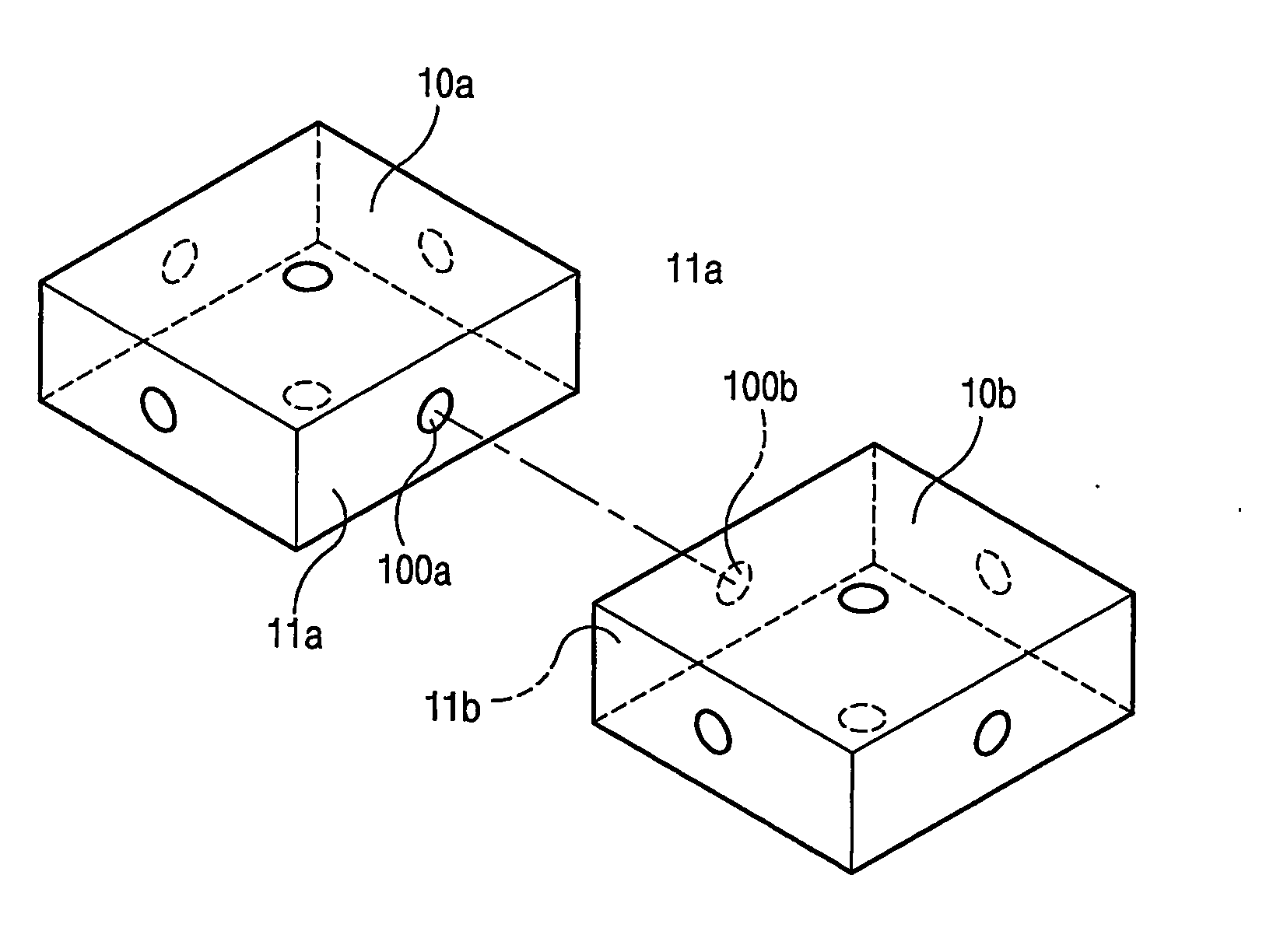 Joining apparatus with rotatable magnet therein and built-up type toy with the same