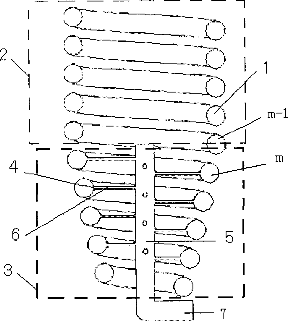 Method and device for separating oil and water