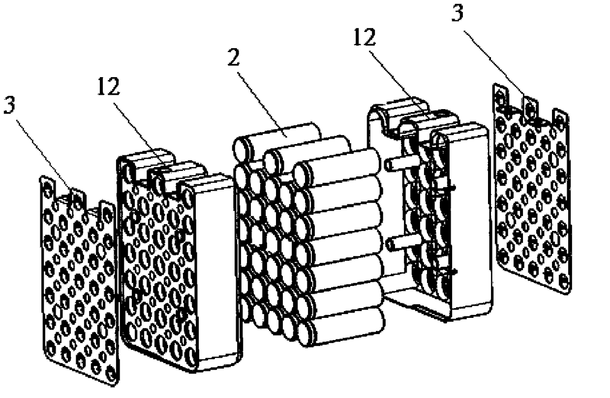 21700 cell parallel battery module