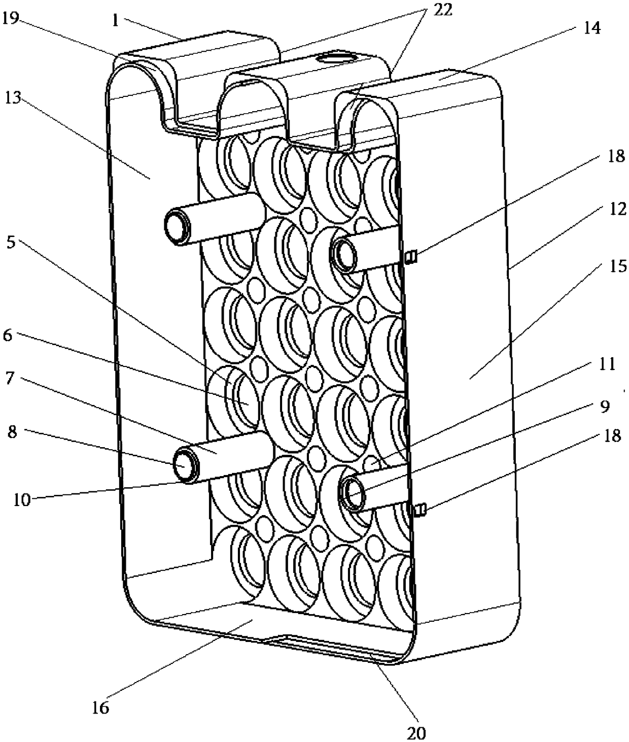 21700 cell parallel battery module