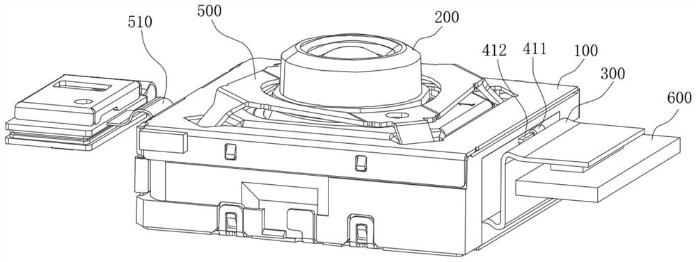 Camera module, electronic equipment, camera module control method and control device