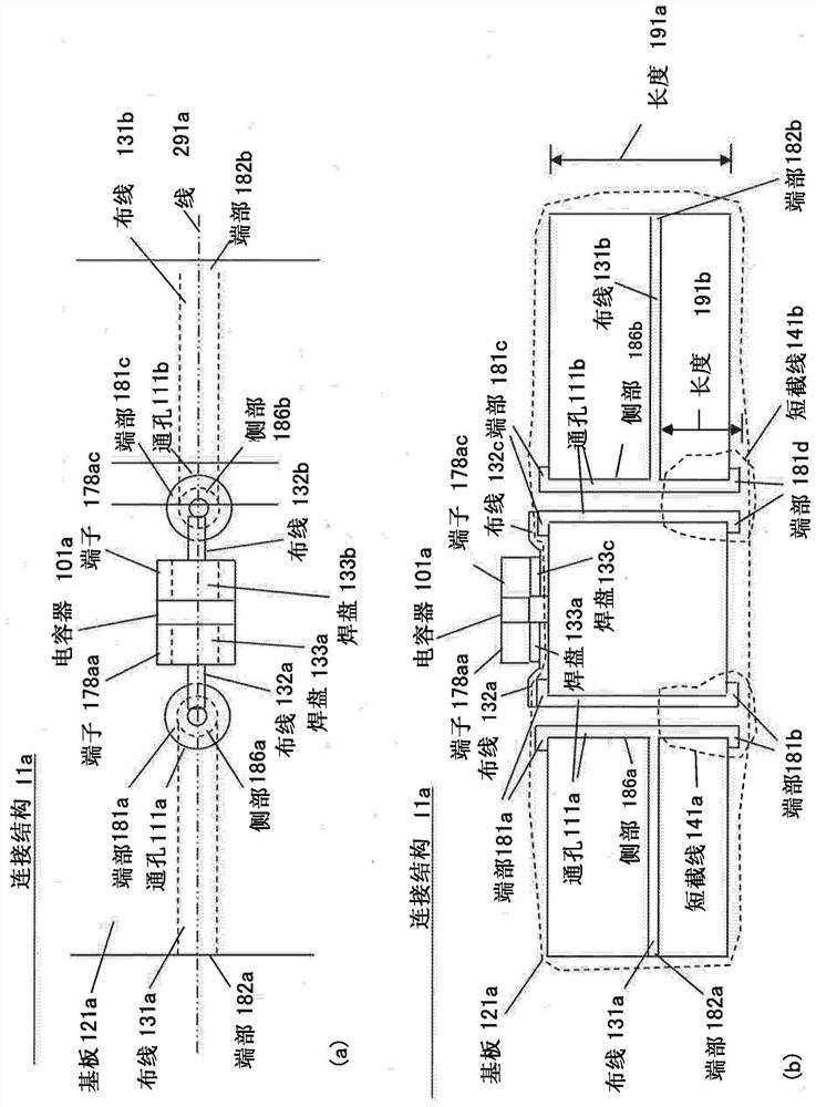 Connection structures and circuits