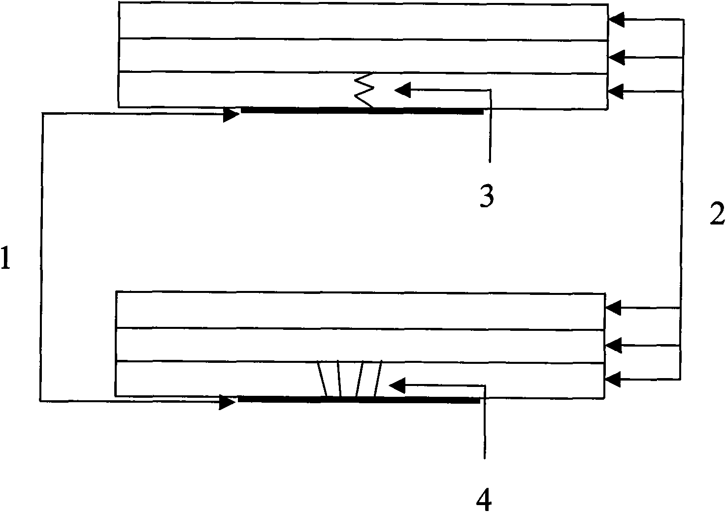 Carbon fiber reinforced wood composite material and preparation method thereof