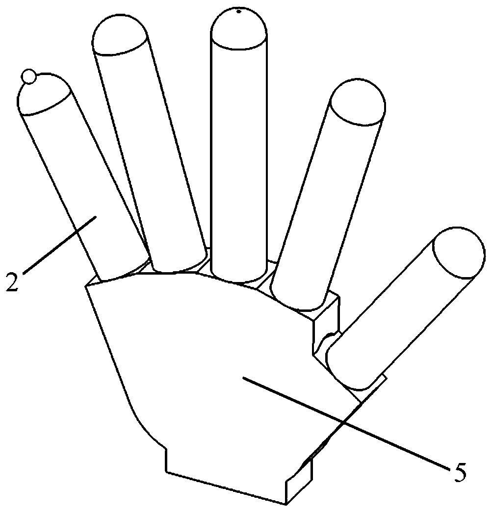 Flexible dexterous hand integrating negative pressure suction with bionic grabbing