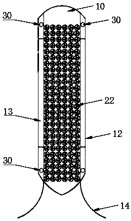 Vertical-axis runner propeller and hydrogen-producing ship using the same