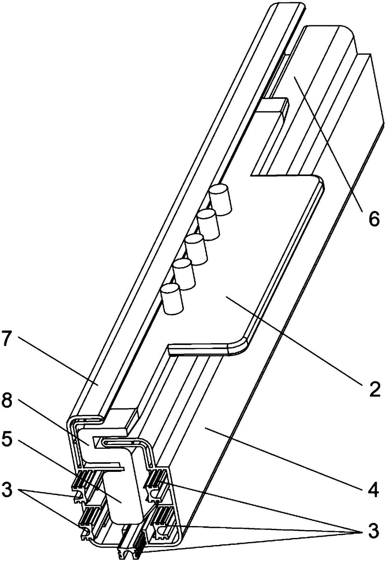 A Sliding Line Structure with Improved IP Protection Level