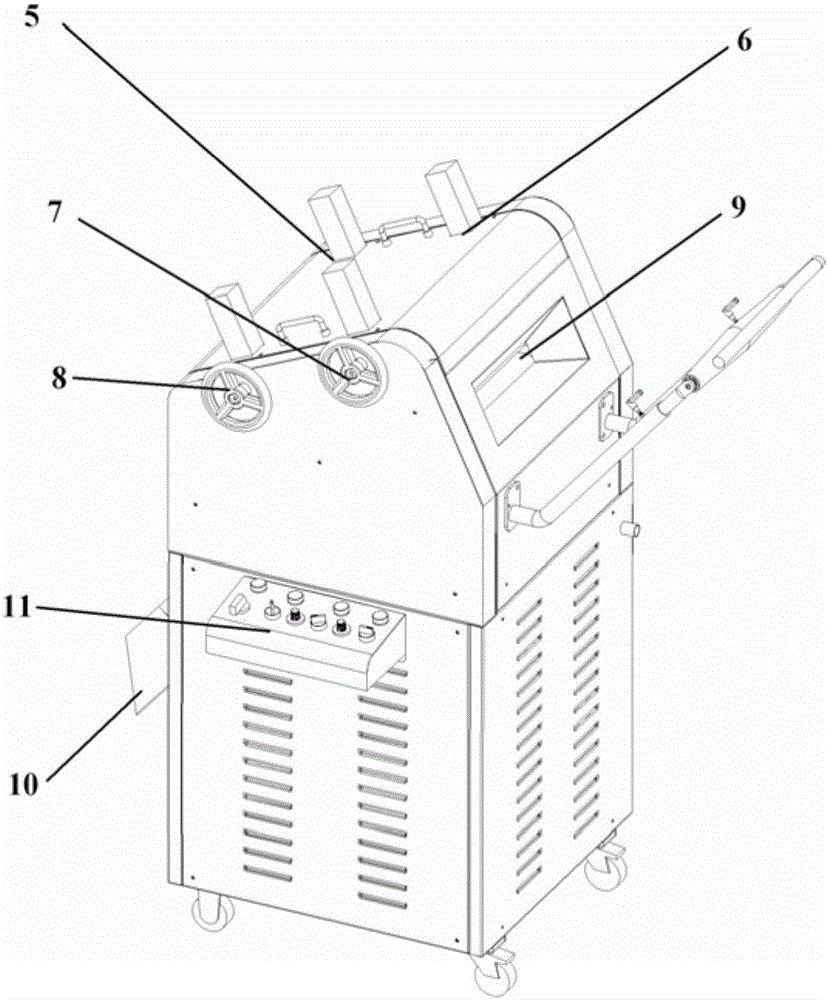 Method for preparing coarse cereal food based on single-screw extruder