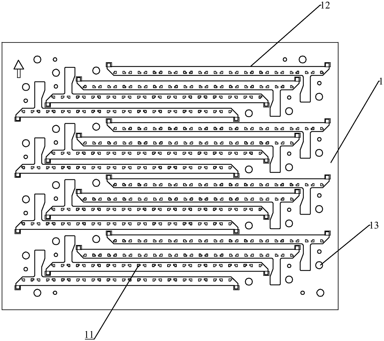 FPC and FPC double-sided adhesive tape integrated cutting method