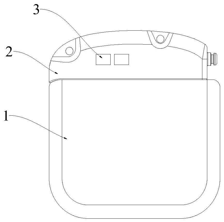 Packaging device, packaging method, pulse generator and implantable medical device