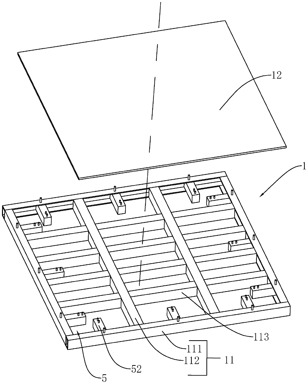 Light steel energy-saving prefabricated house and construction method thereof