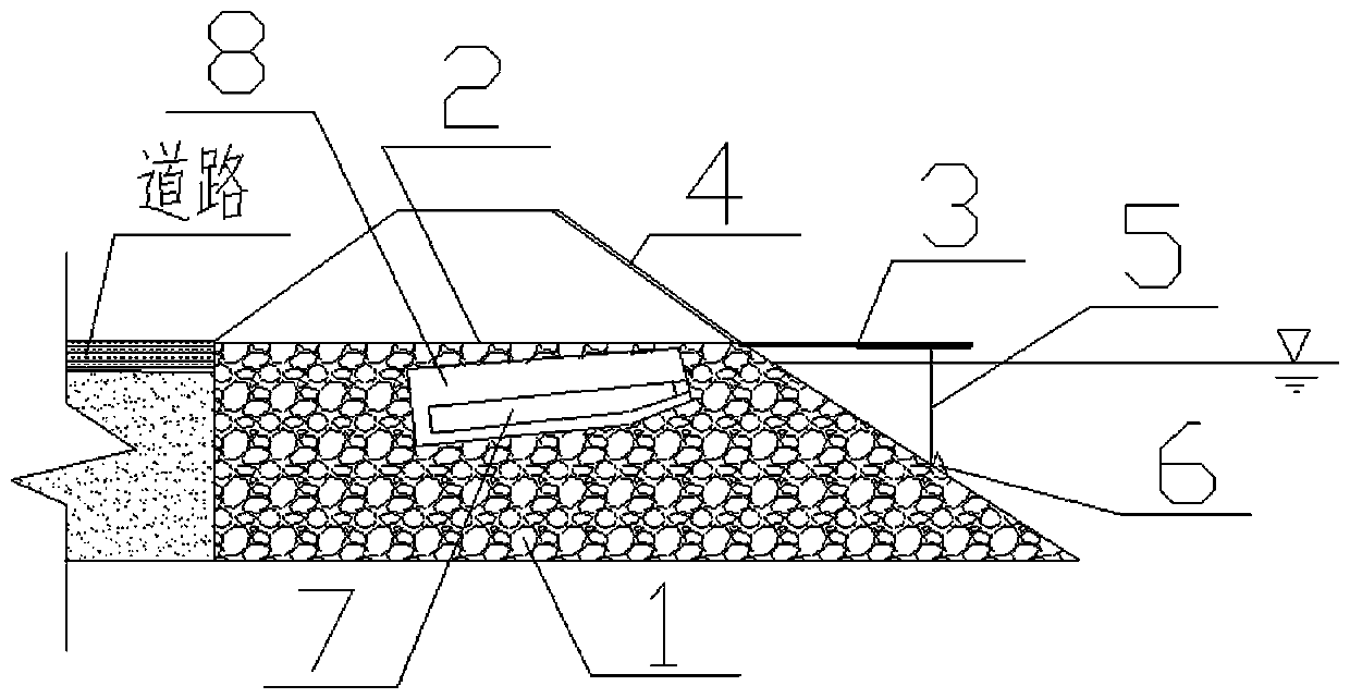 Hydrophilic platform with flood protection and automatic retractable function