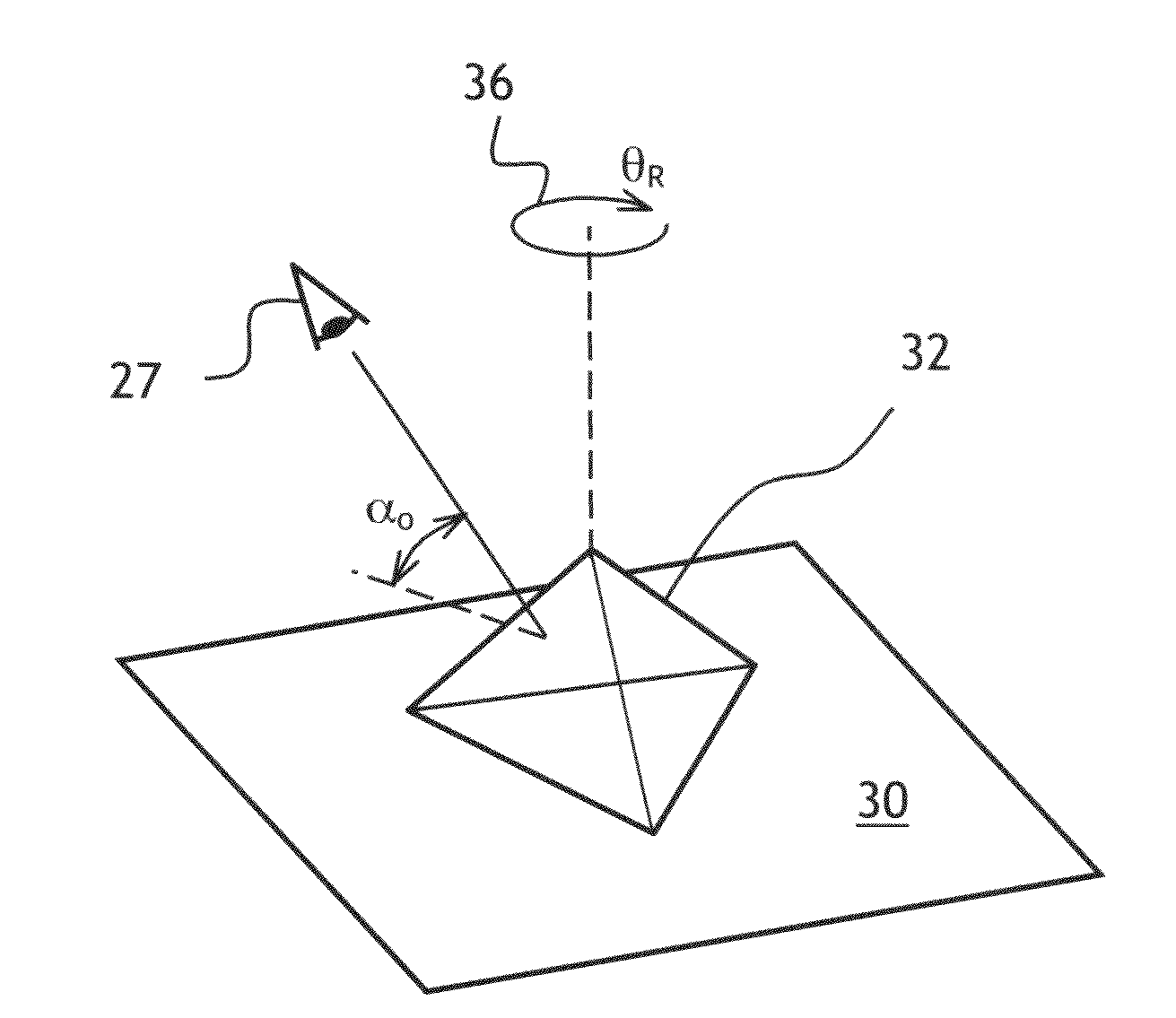 Optical Device Exhibiting Color Shift Upon Rotation