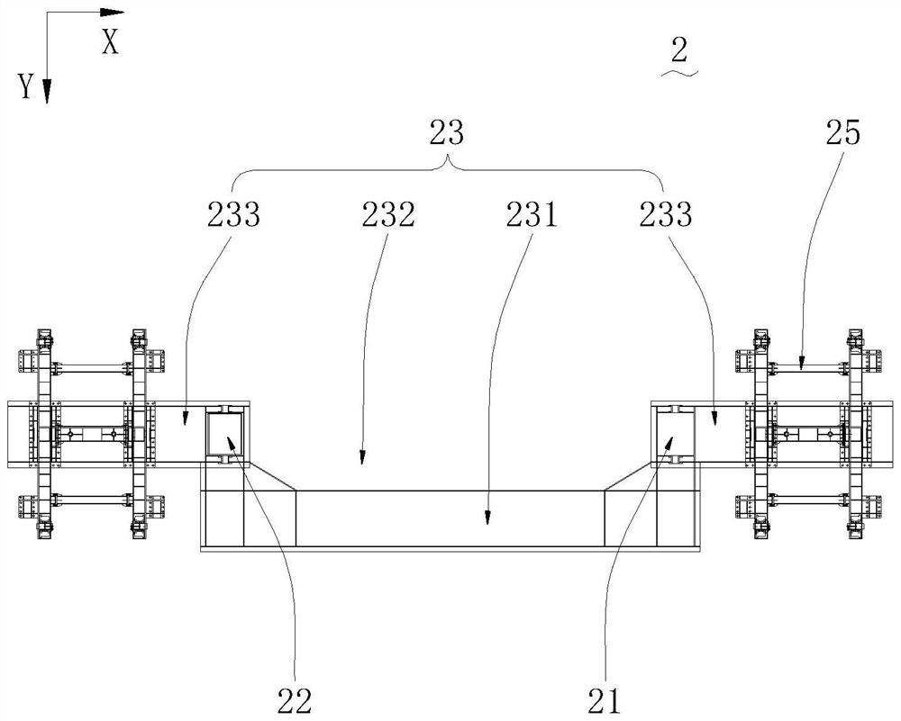 Fabricated bridge integrated construction platform and construction method