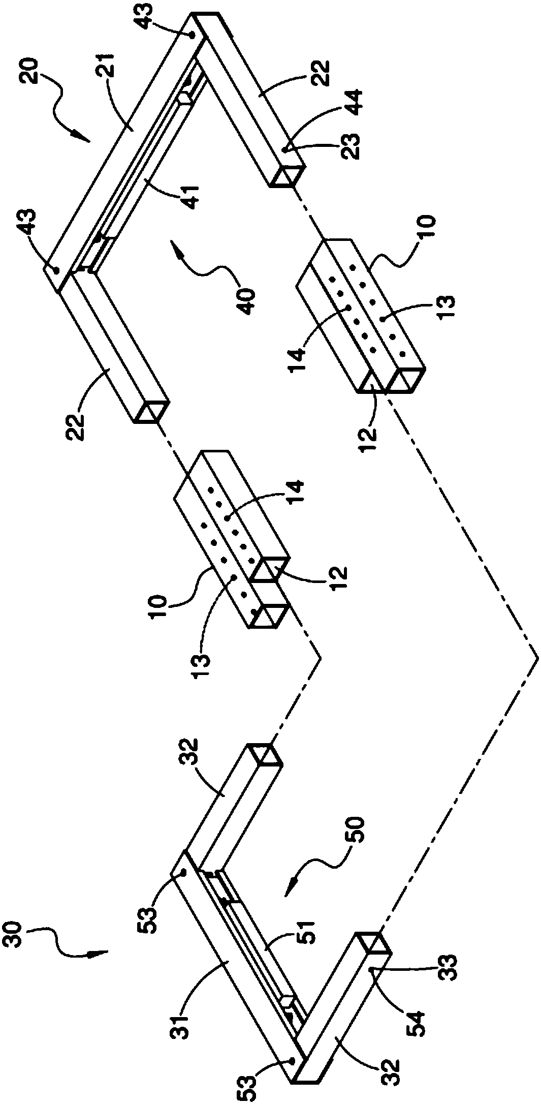 Extension seat body with space expansion function