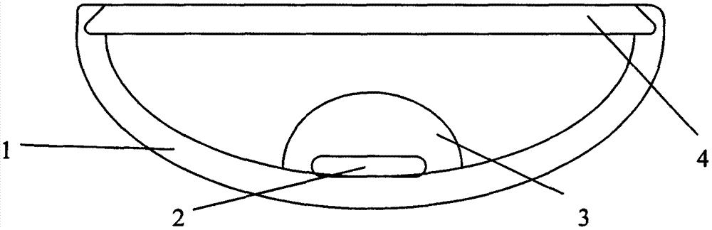 LED illuminating system based on refractive-diffractive hybrid