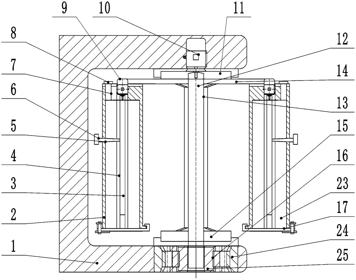 Efficient producing drying device for assembling type building