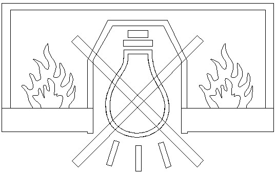 Heat-insulation ceiling lamp