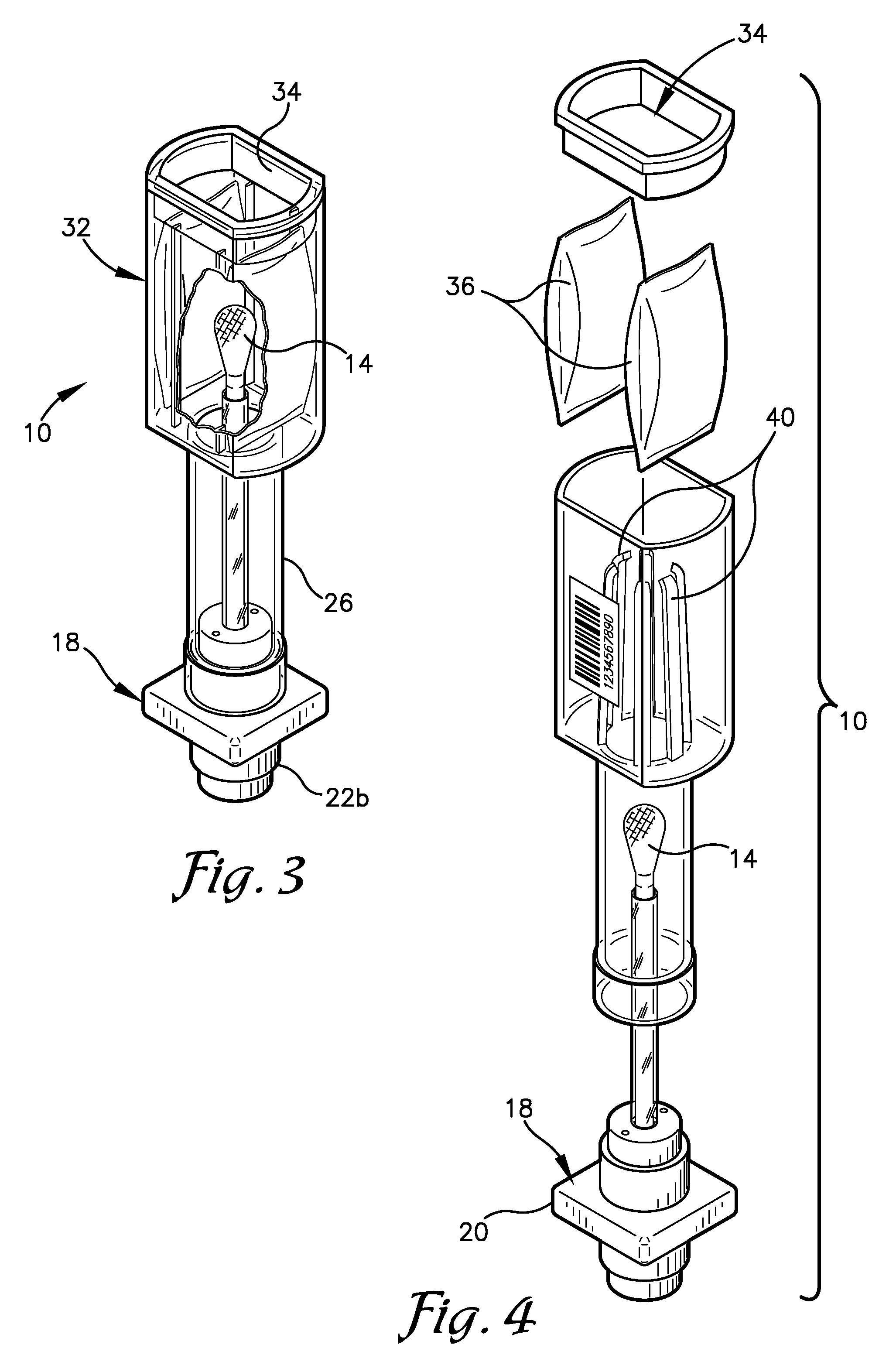 Evidence collector with integral quantified reagents and method of modulating specimen drying time