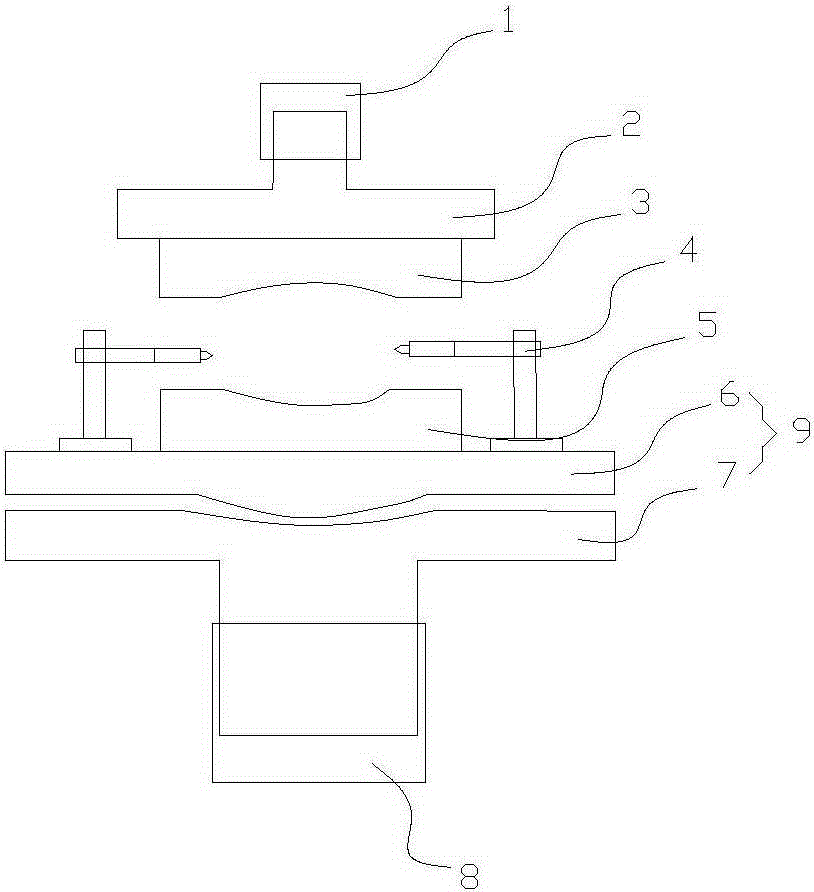 Device for improving precision degree of circular-arc Brazilian test and installation and debugging method of device