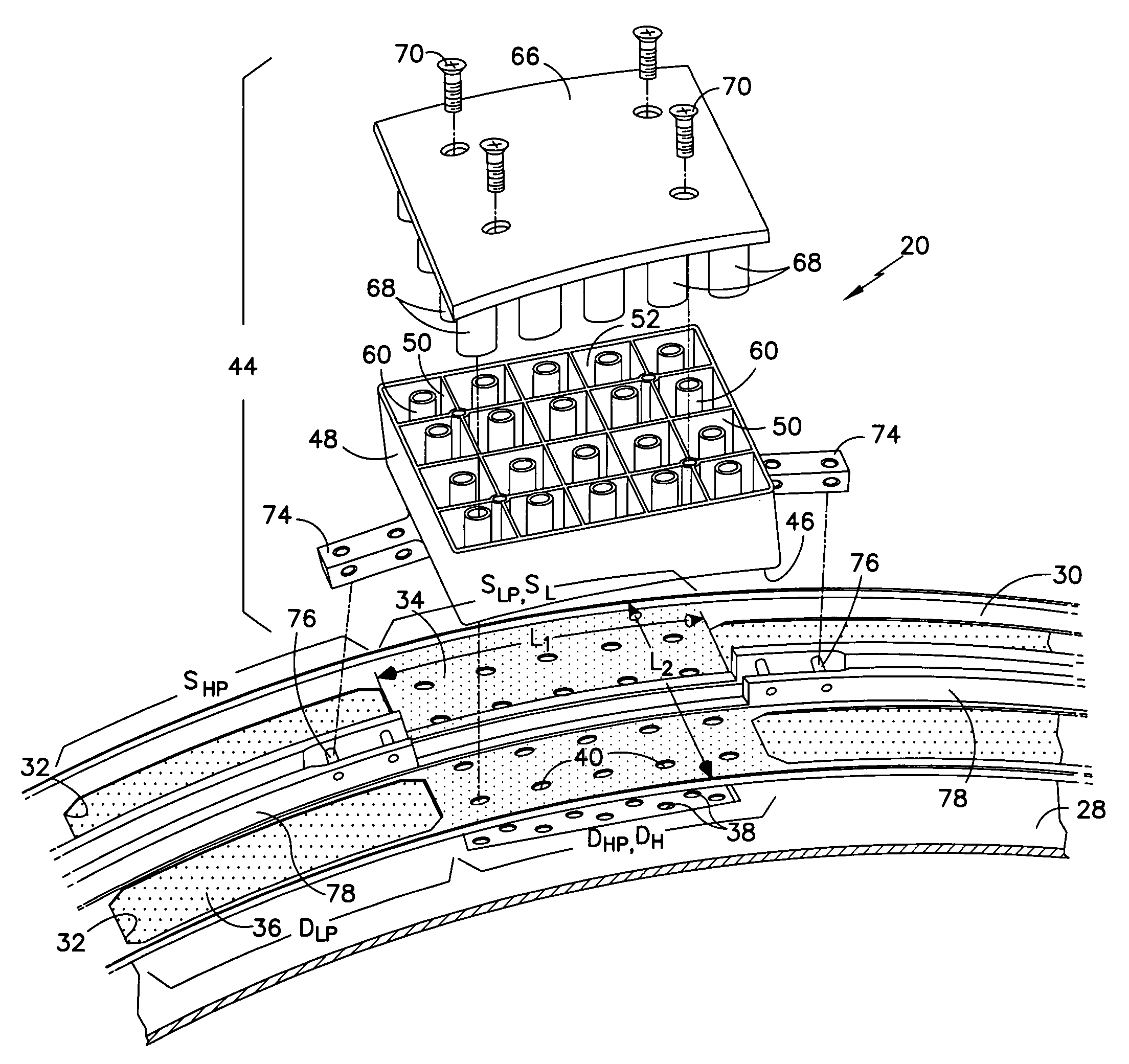 High admittance acoustic liner