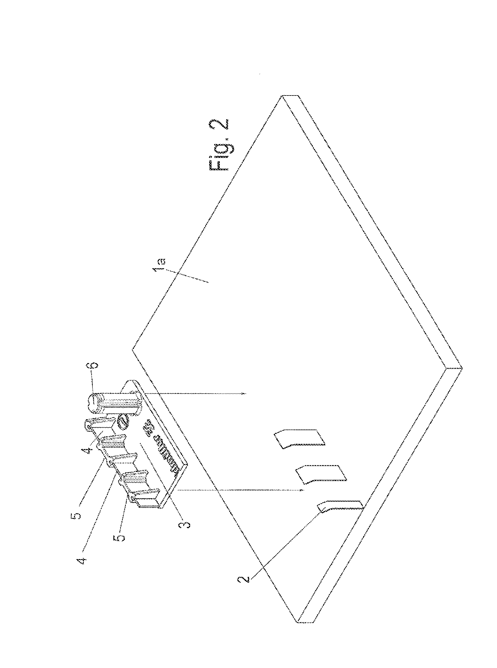 Electrical connector arrangement for flat conductors