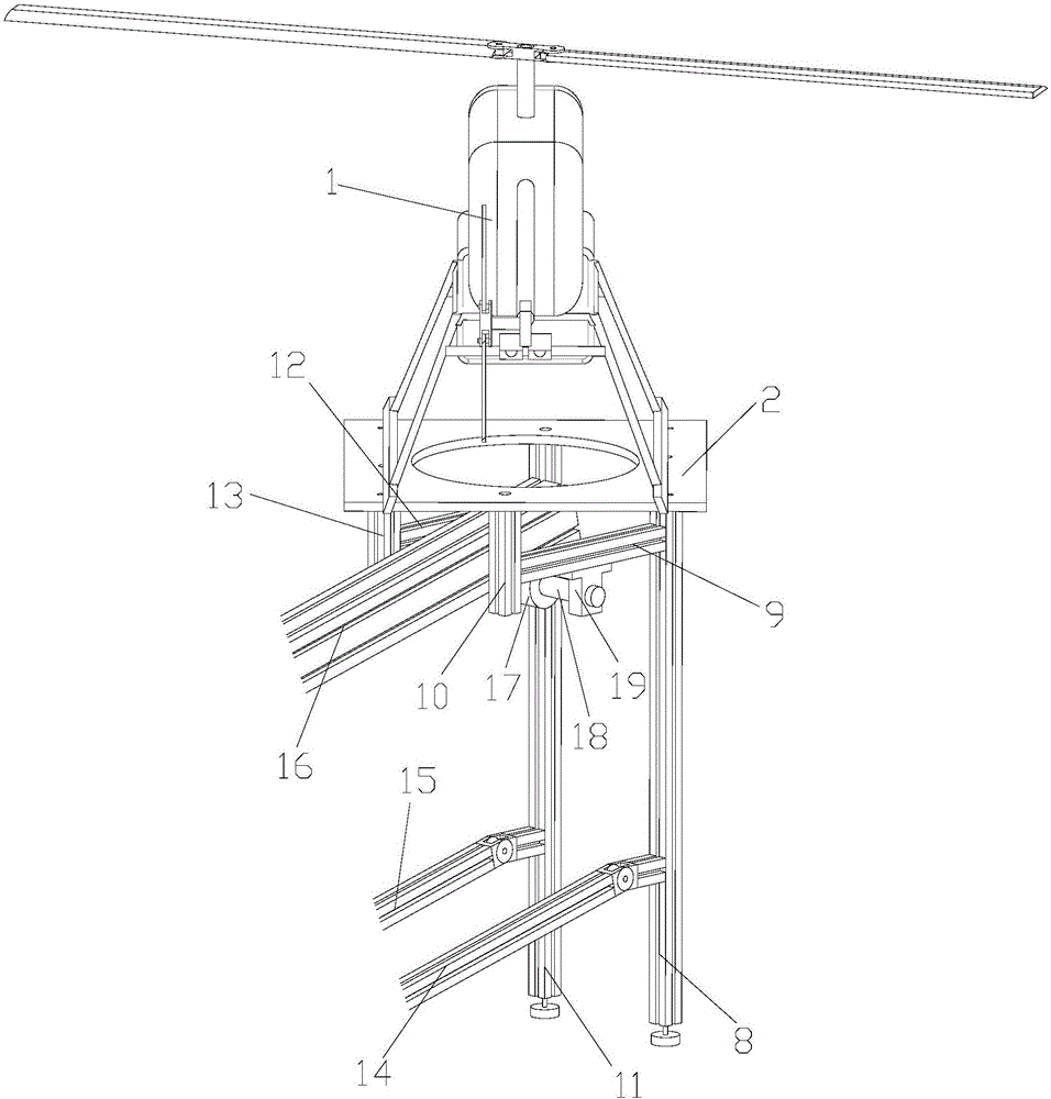 Indoor agricultural unmanned aerial vehicle test platform