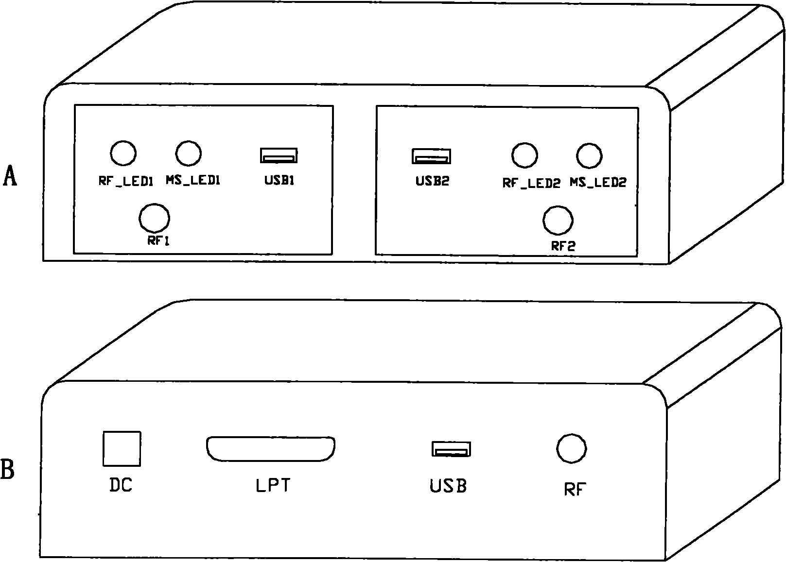 Radio frequency test system and method