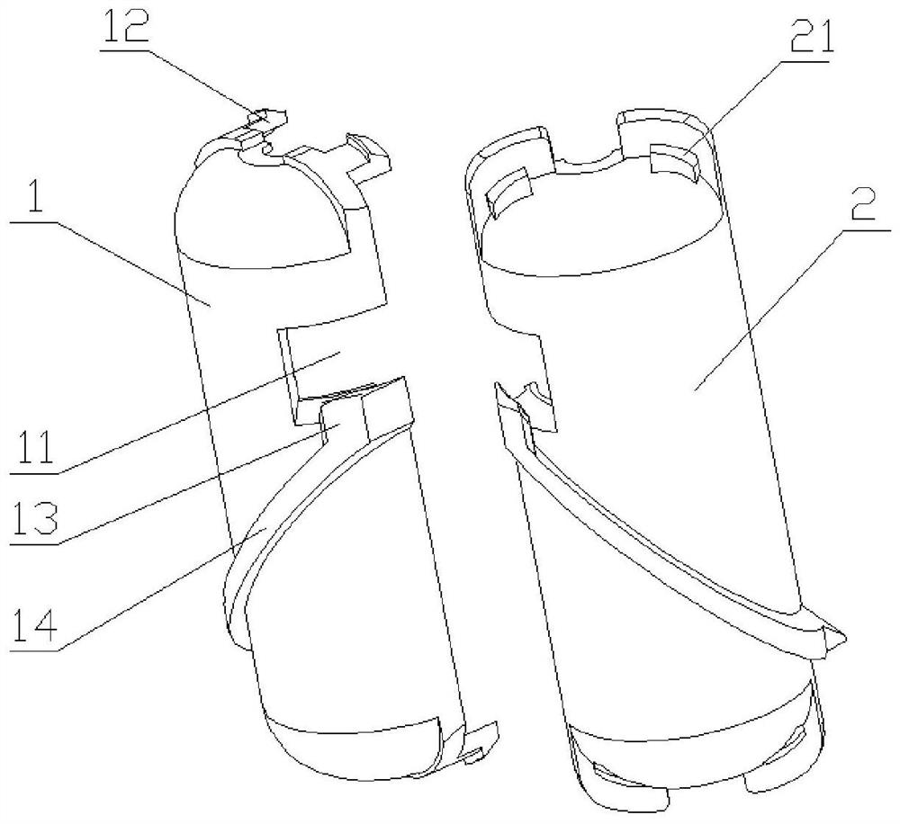 Liquid storage tank anti-condensing structure, liquid storage tank and compressor