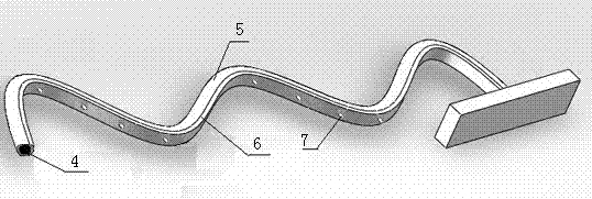 Automobile warning device and method