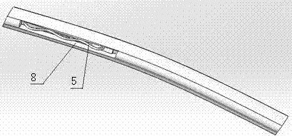 Automobile warning device and method