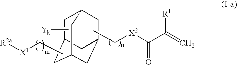 Adamantane derivative, process for producing the same, and photosensitive material for photoresist