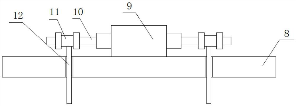 Building material lifting anti-shaking device