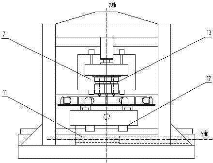 Multi-blade multi-angle rock breaking device for rock ripper