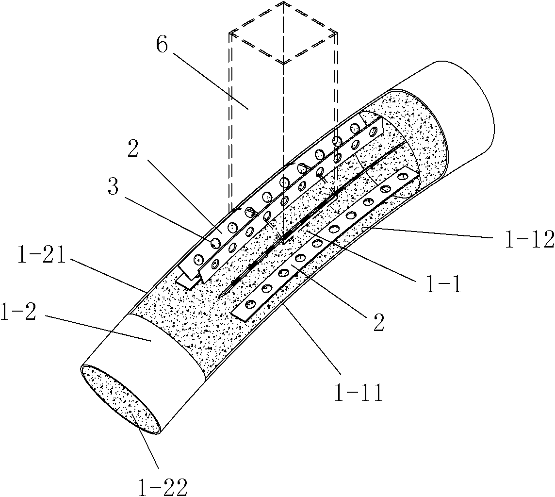 PBL (perfobond leiste) shear connector stiffened steel pipe concrete arch