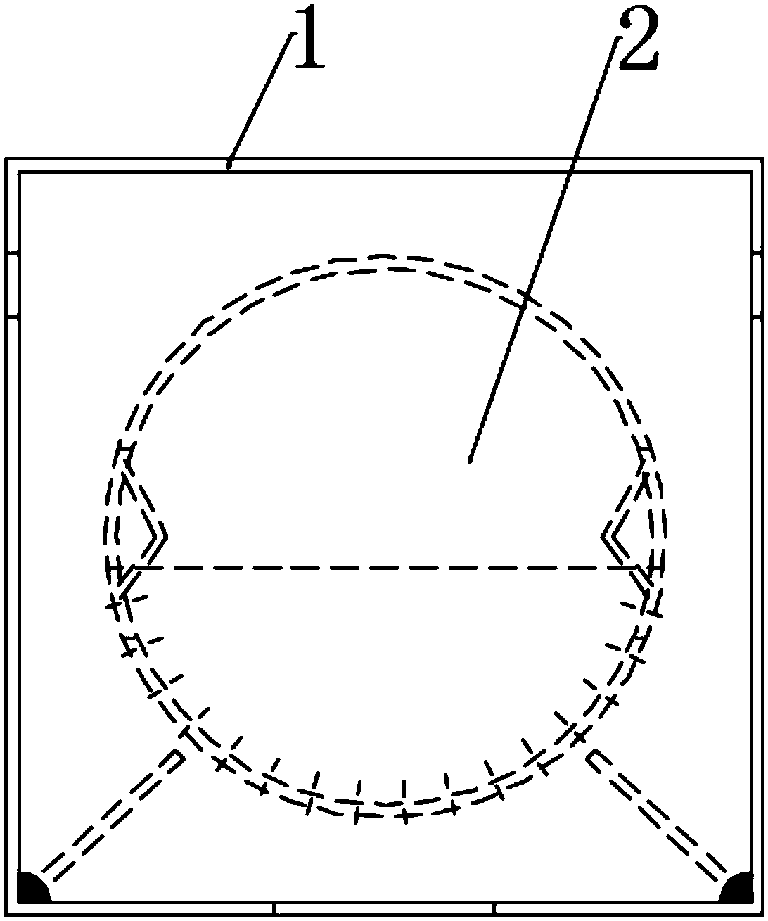 Two-disk proportional tunnel kiln control heating pipe