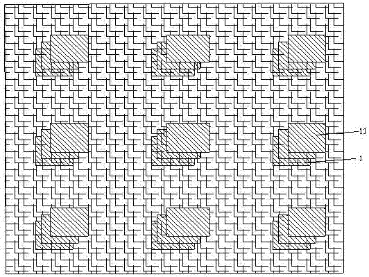 Net layer compositing anti-bacterial and crease-resistant fabric provided with composite layer